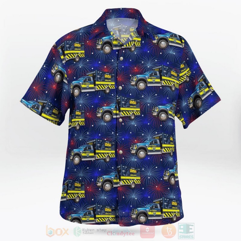 EMSA OKLAHOMA Fleet Hawaiian Shirt 1