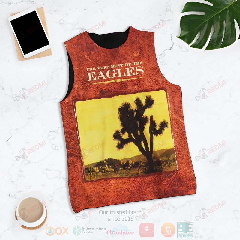 NEW Eagles The Very Best of the Eagles Album 3D Tank Top1