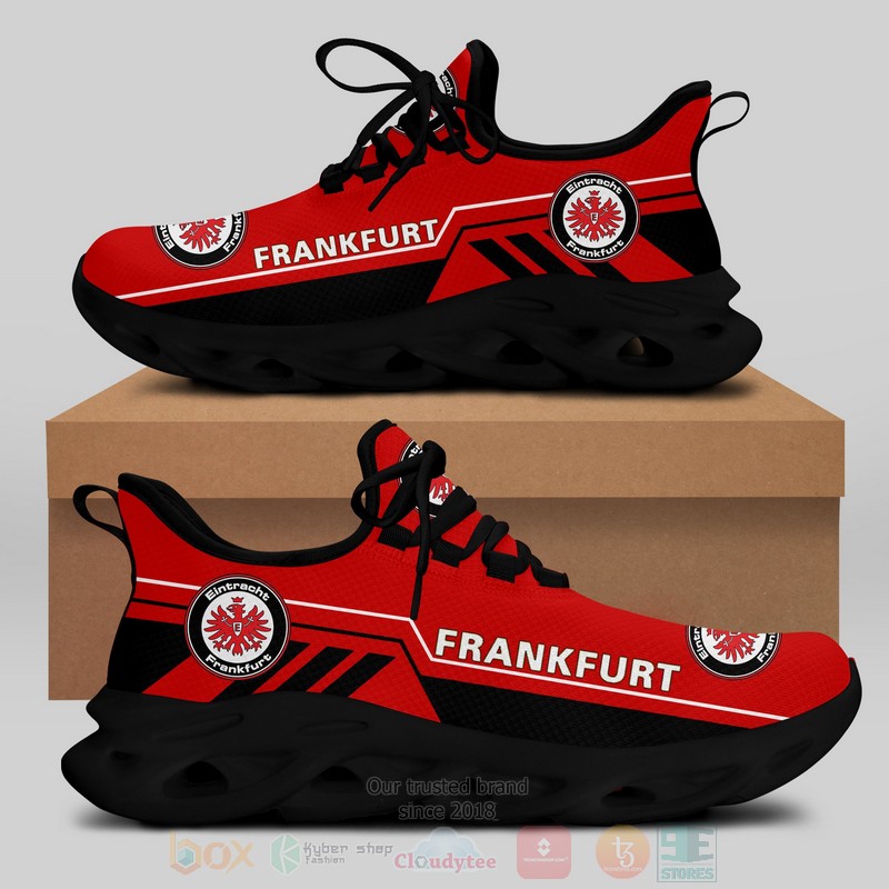 Eintracht Frankfurt Black Red Clunky Max Soul Shoes