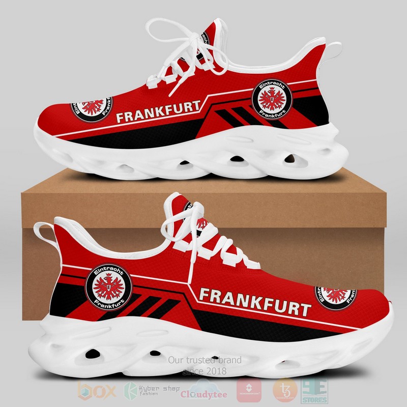 Eintracht Frankfurt Black Red Clunky Max Soul Shoes 1