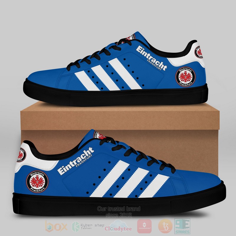 Eintracht Frankfurt Blue Stan Smith Low Top Shoes 1