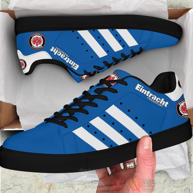 Eintracht Frankfurt Blue Stan Smith Low Top Shoes 1 2