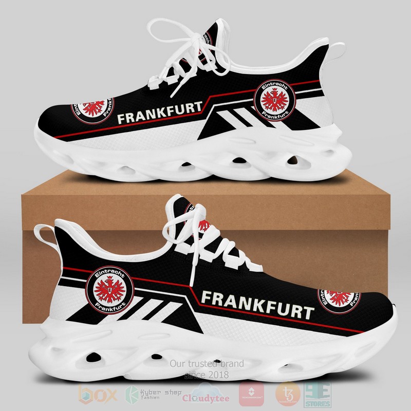 Eintracht Frankfurt F.C Black White Clunky Max Soul Shoes 1