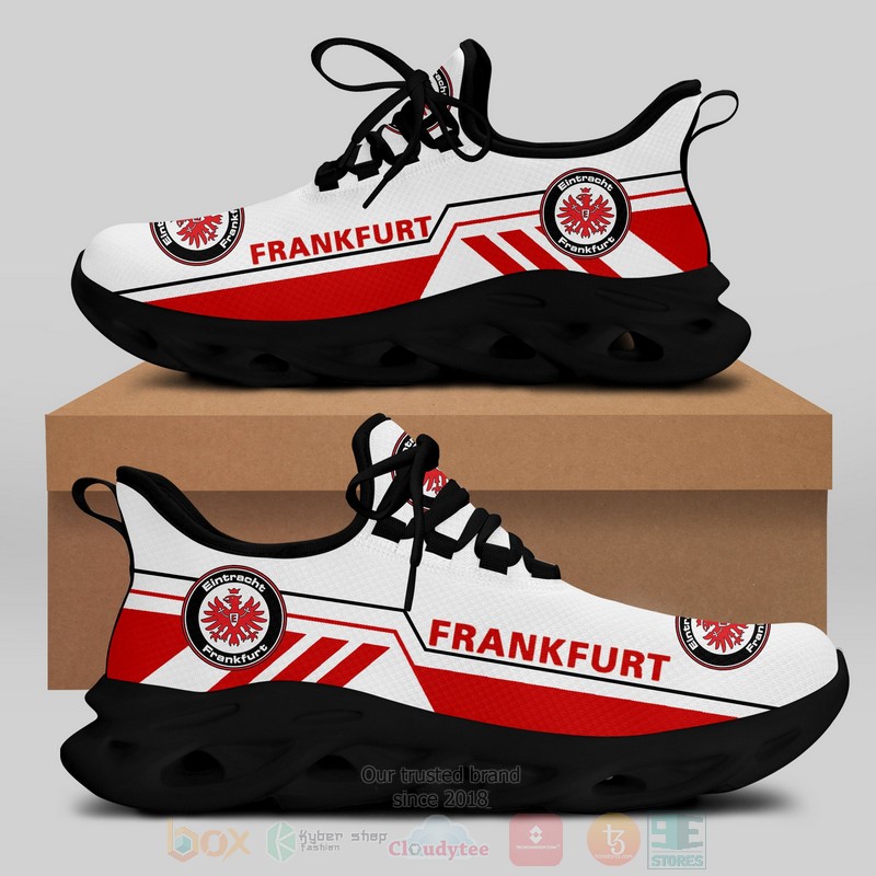 Eintracht Frankfurt F.C Red White Clunky Max Soul Shoes 1