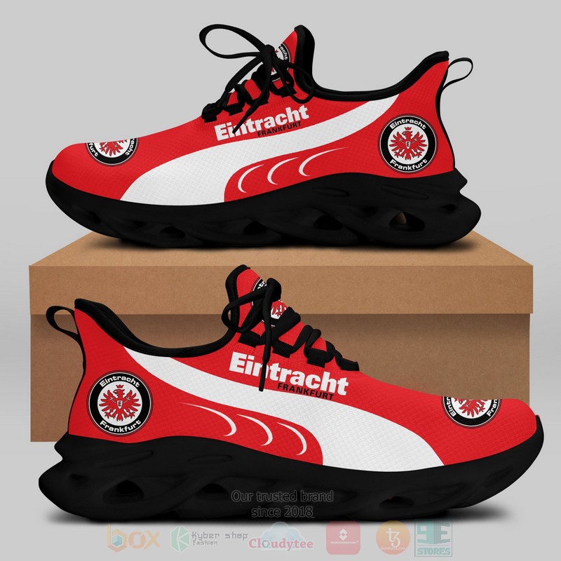 Eintracht Frankfurt F.C White Red Clunky Max Soul Shoes 1
