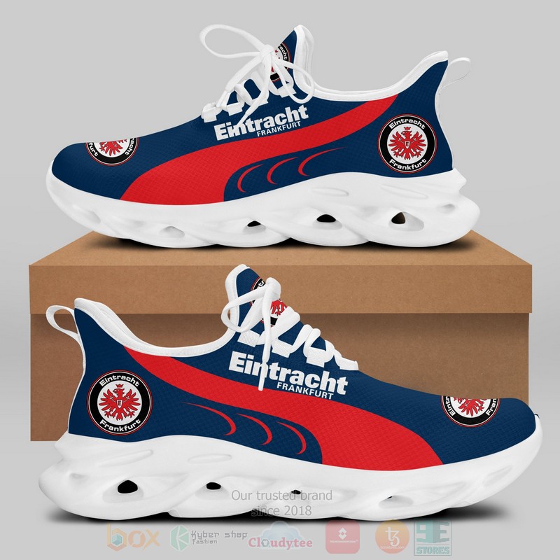 Eintracht Frankfurt Red Navy Clunky Max Soul Shoes 1