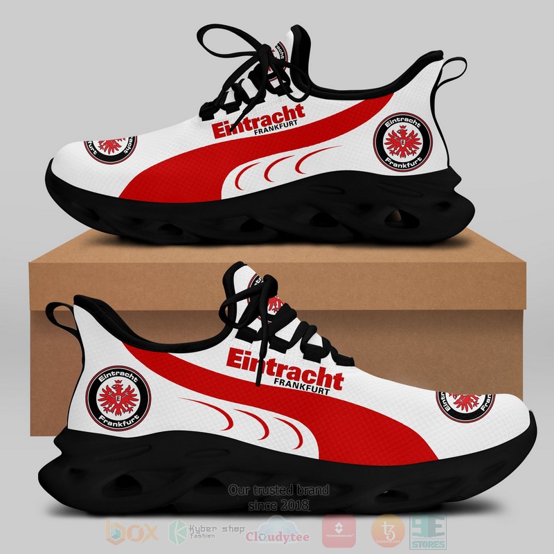 Eintracht Frankfurt Red White Clunky Max Soul Shoes 1