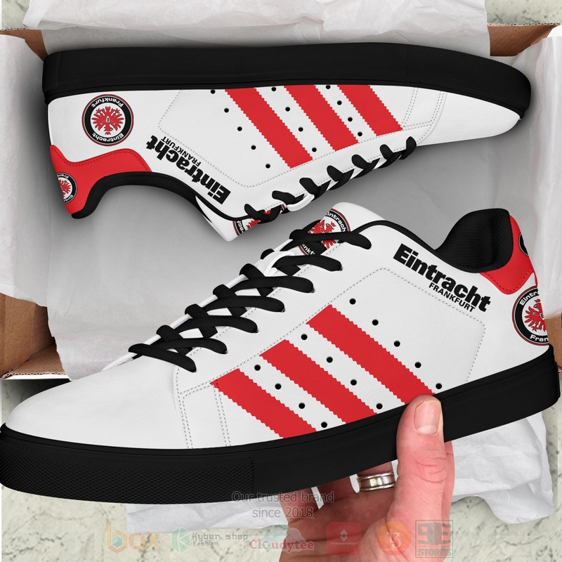Eintracht Frankfurt White Stan Smith Low Top Shoes 1 2 3