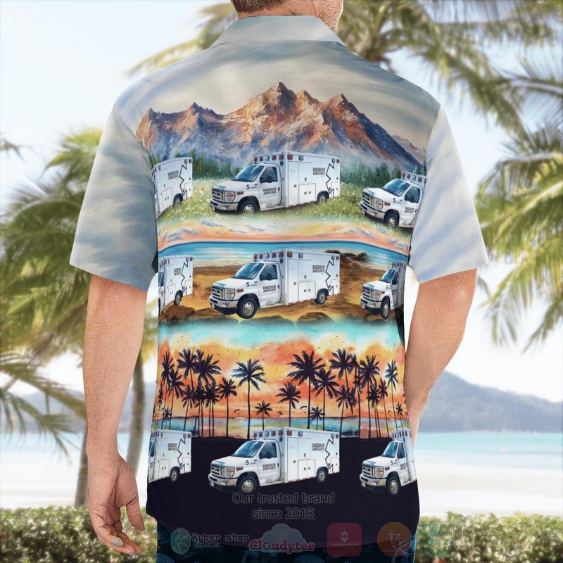 Emerson Ambulance Service Jonesboro Arkansas Ambulance Hawaiian Shirt 1 2 3