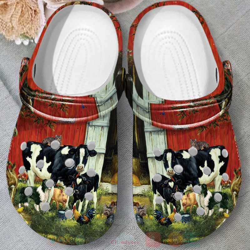 Family Cattle Crocband Crocs Clog Shoes 1