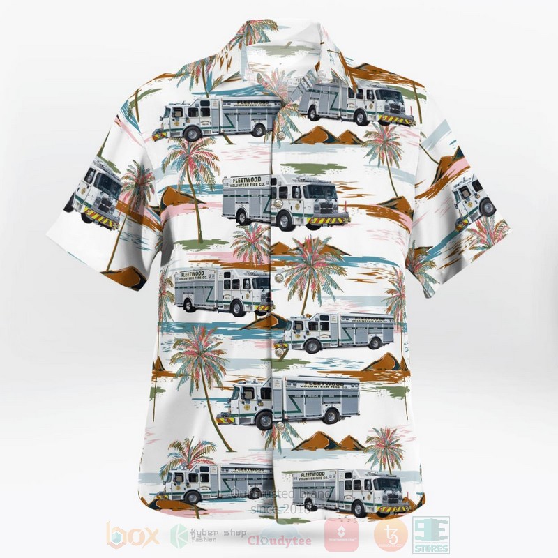 Fleetwood Fire Company Hawaiian Shirt 1 2