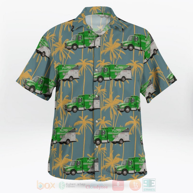 Floyd EMS Rome Georgia Hawaiian Shirt 1