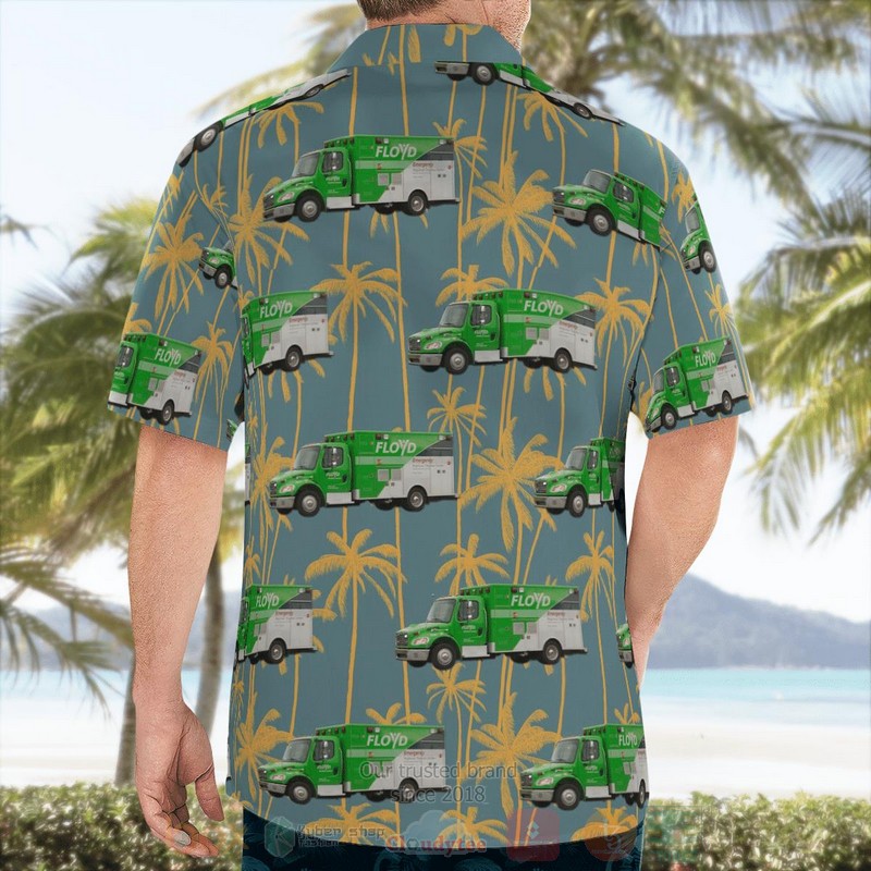 Floyd EMS Rome Georgia Hawaiian Shirt 1 2 3