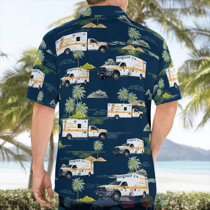 Forest View Volunteer Rescue Squad Richmond Virginia Hawaiian Shirt 1 2 3