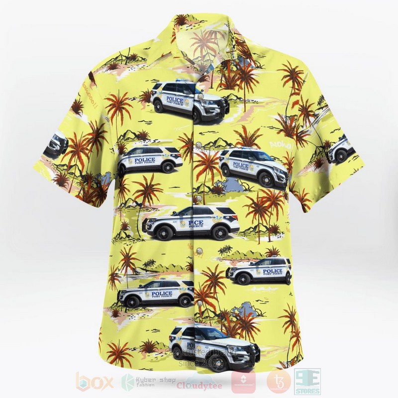 Fort Pierce Police Department Fort Pierce Florida Hawaiian Shirt 1
