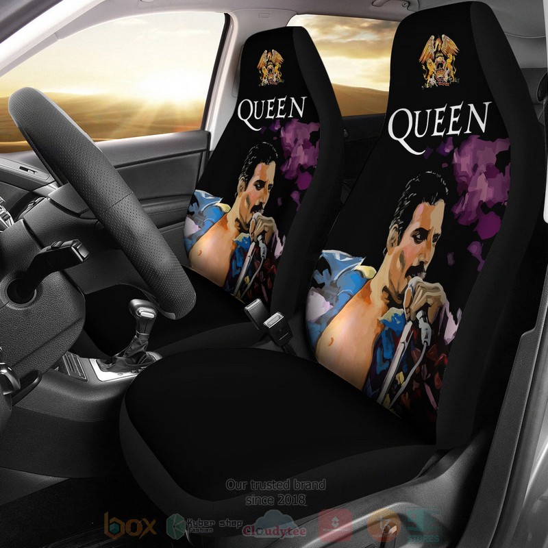 Freddie Mercury Queen Car Seat Cover
