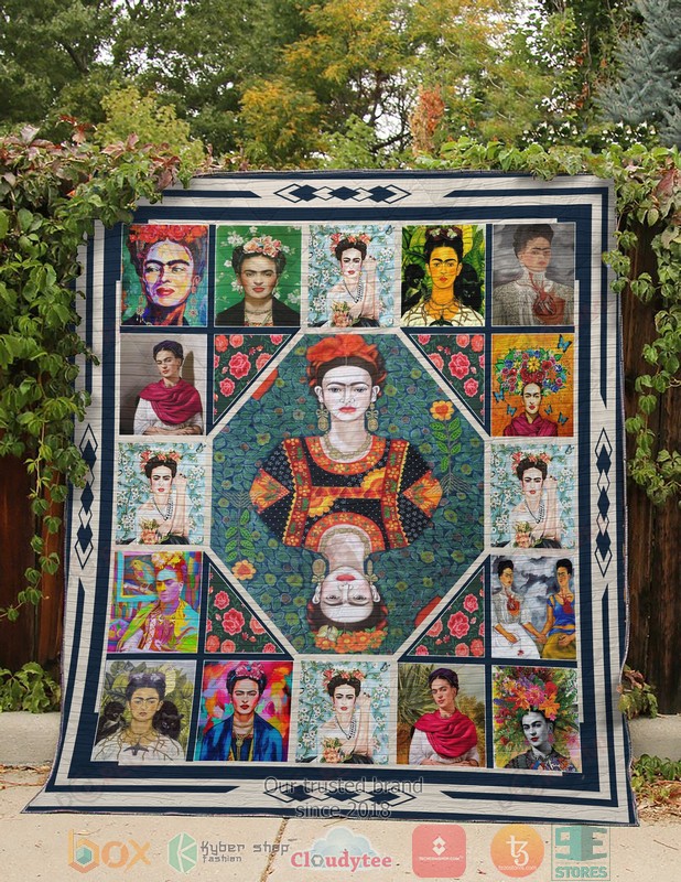 Frida Kahlo Paintings Quilt