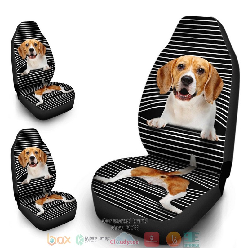 Funny Beagle Beagle Car Seat Covers