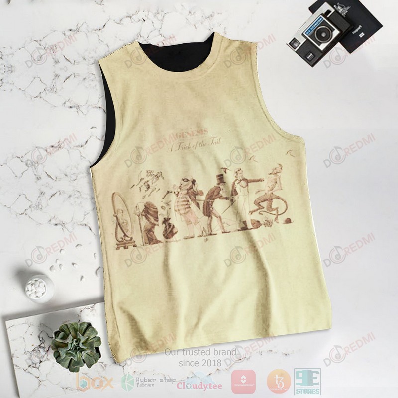 NEW Genesis A Trick of the Tail Album 3D Tank Top2