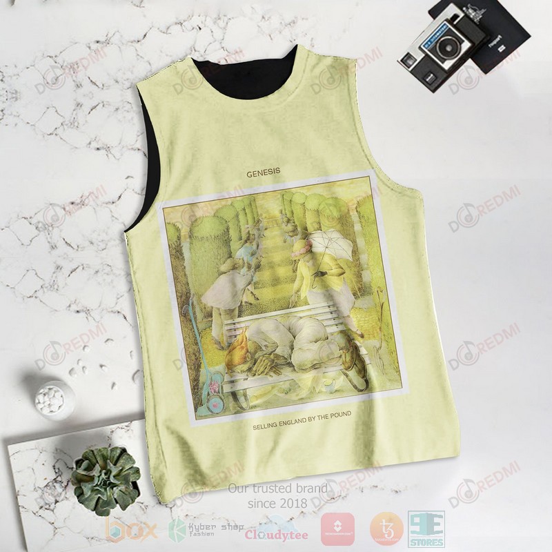 NEW Genesis Selling England by the Pound Album 3D Tank Top2