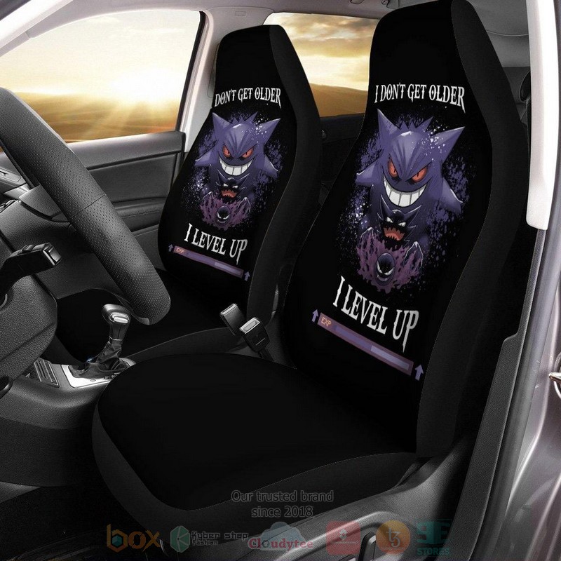 Gengar Pokemon Anime Car Seat Cover