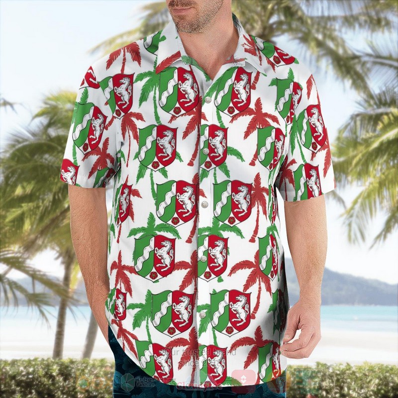 Germany North Rhine Westphalia Hawaiian Shirt 1 2 3