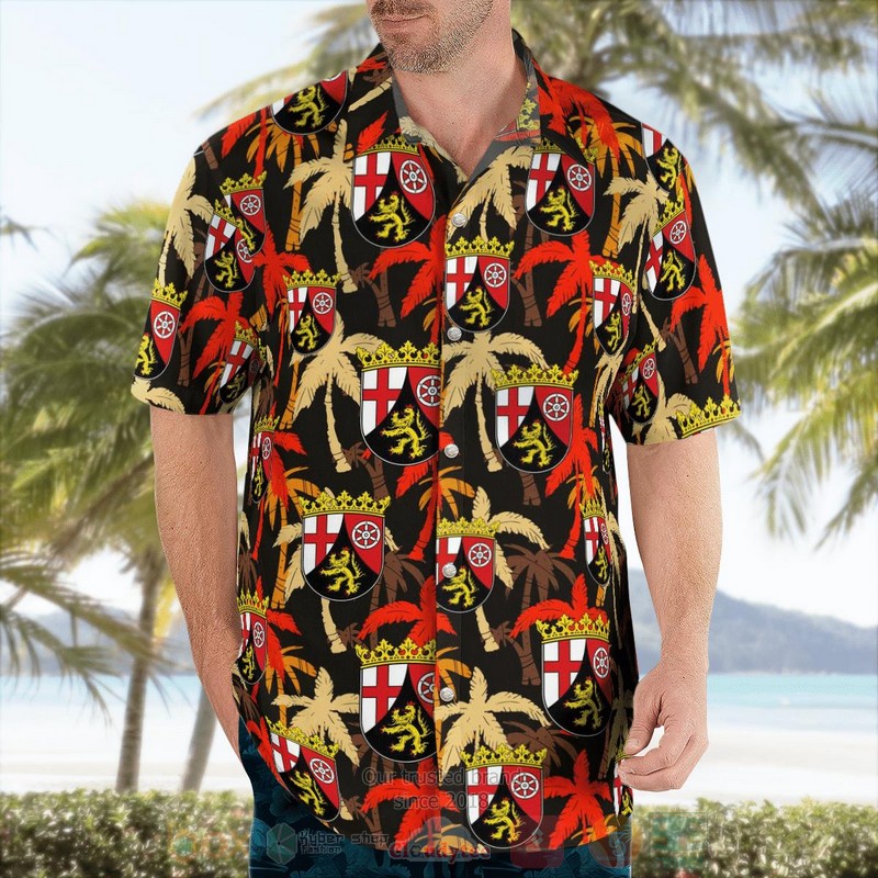 Germany Rhineland Palatinate Hawaiian Shirt 1 2 3