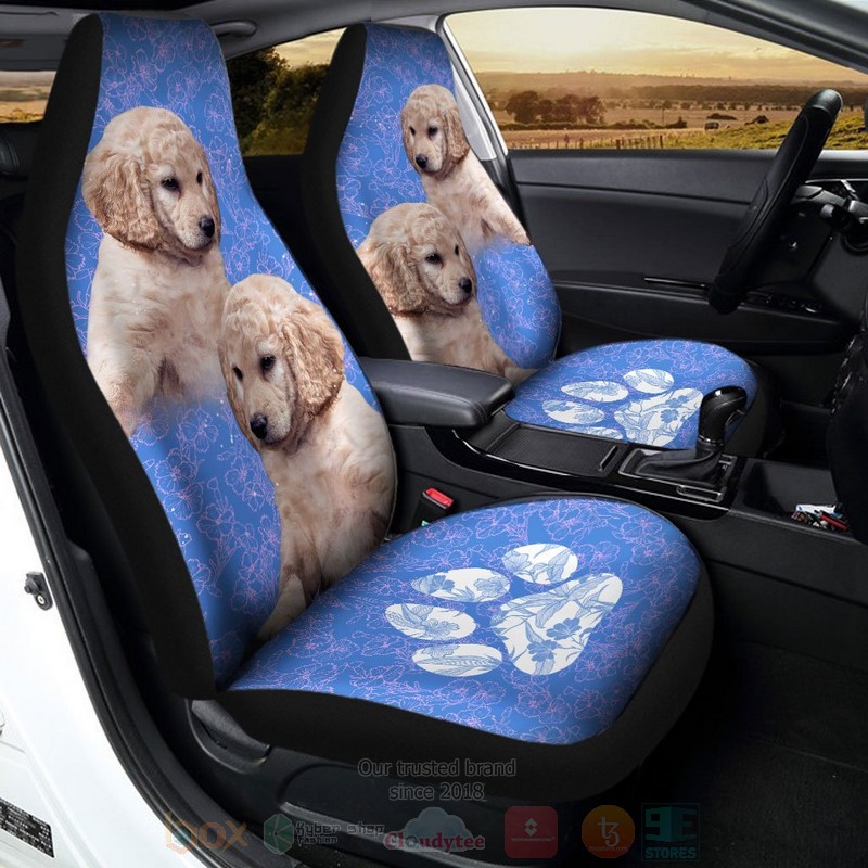 Goldendoodle Boxer Dog Car Seat Cover