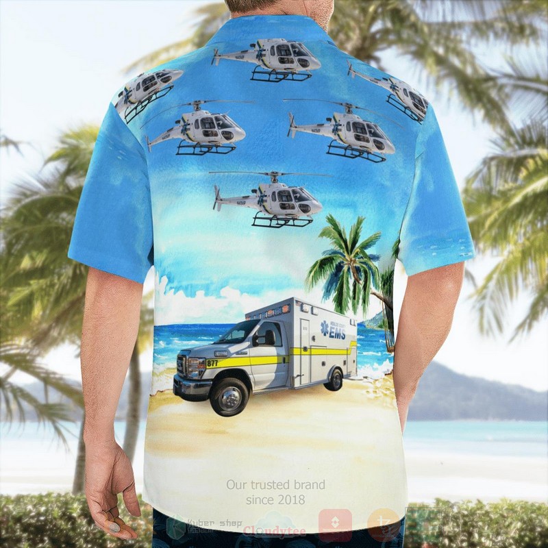 Hidalgo County EMS Texas Fleet Hawaiian Shirt 1 2 3