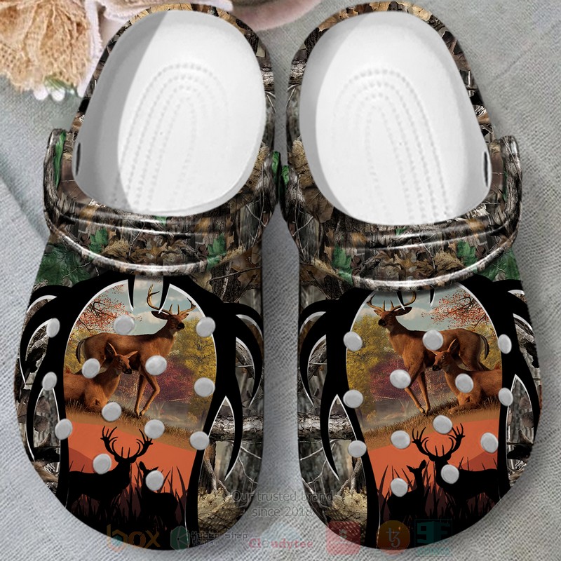 Hippie Flower Crocband Crocs Clog Shoes 1