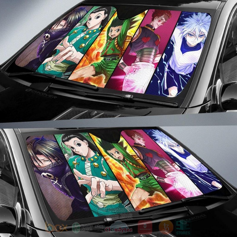 Hunter X Hunter Anime Car Sunshade 1