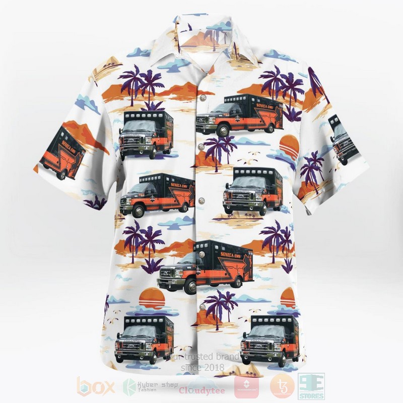 Irving New York Seneca EMS Hawaiian Shirt 1