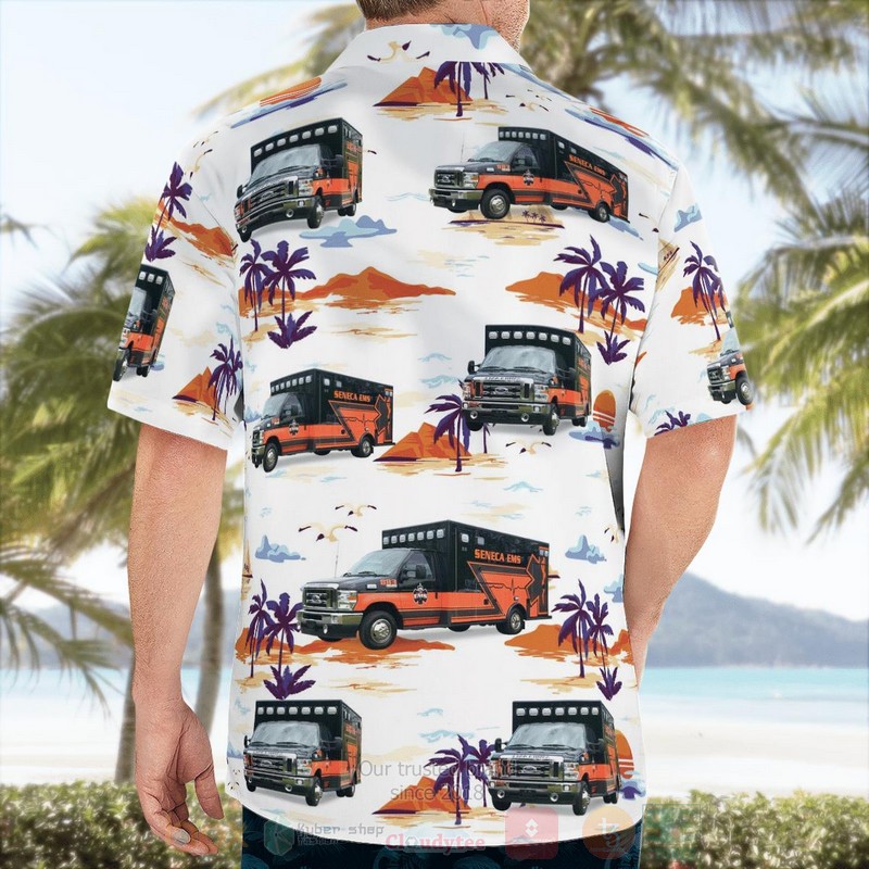 Irving New York Seneca EMS Hawaiian Shirt 1 2 3