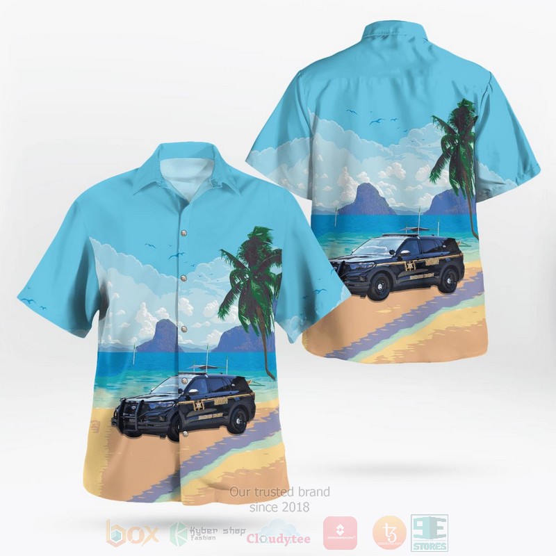 Jefferson County Sheriffs Department West Virginia Hawaiian Shirt