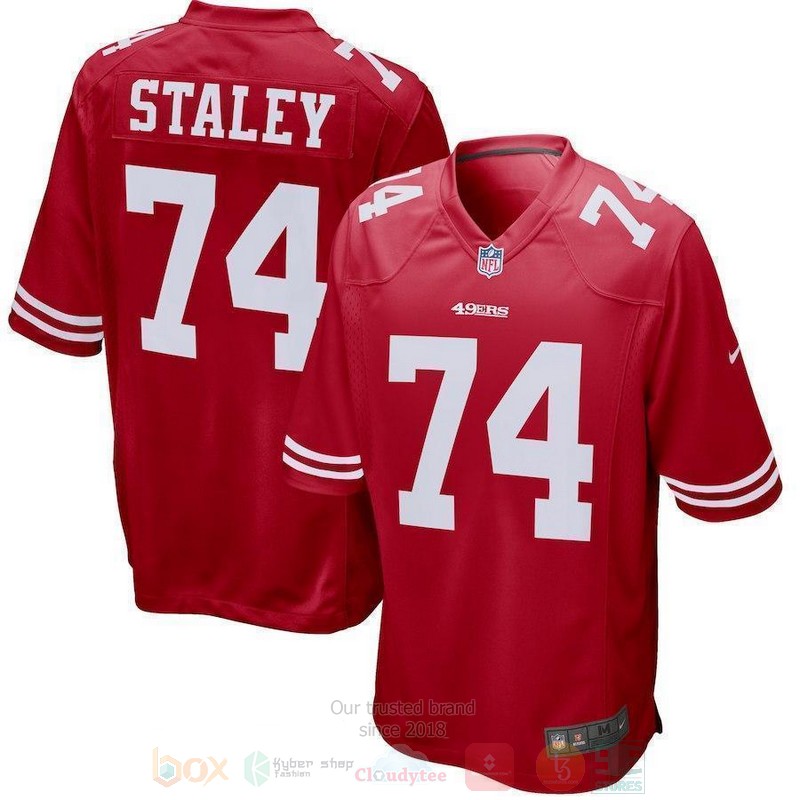 Joe Staley San Francisco 49ers Football Jersey
