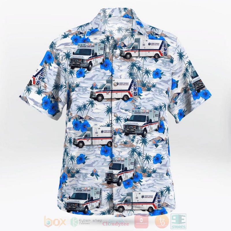 Keener Township EMS Hawaiian Shirt 1 2
