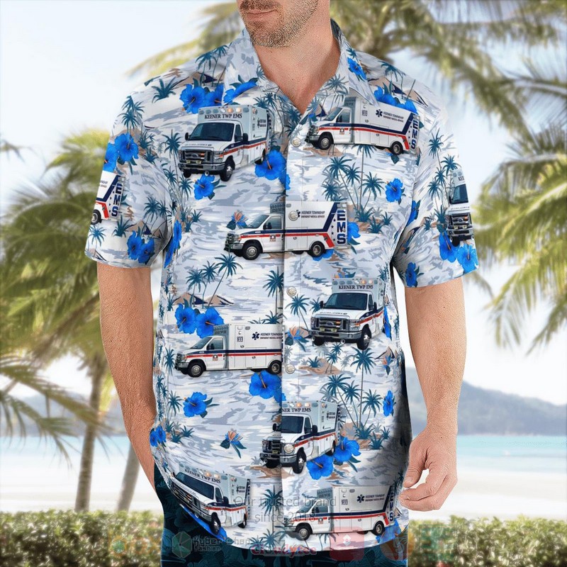 Keener Township EMS Hawaiian Shirt 1 2 3