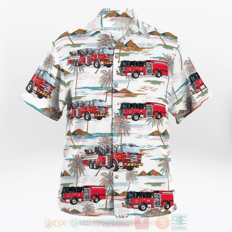 Kennett Square Pennsylvania Kennett Fire Company No. 1 Hawaiian Shirt 1 2