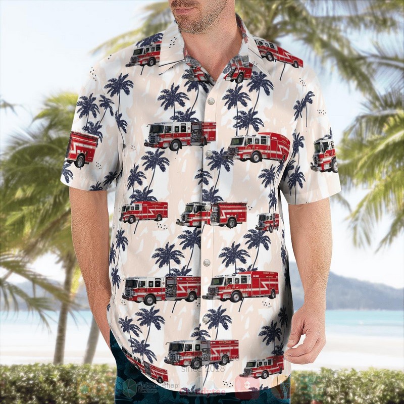 King George County Virginia King George County Department of Fire Rescue and Emergency Services Hawaiian Shirt 1 2