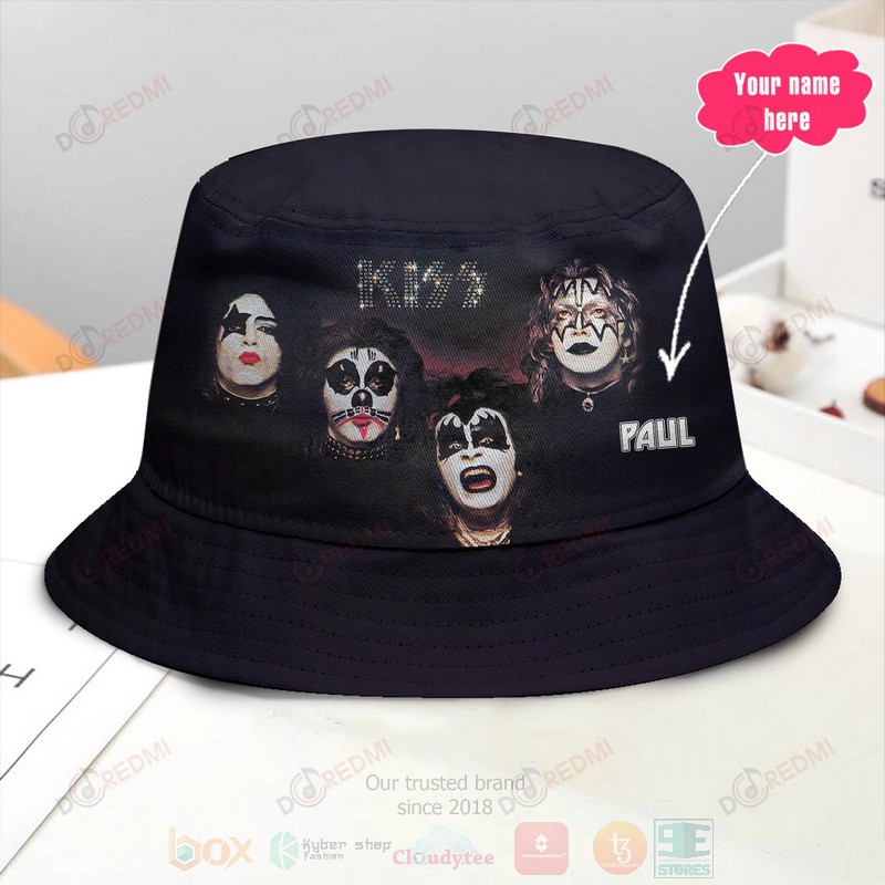 Kiss 1974 Custom Name Bucket Hat
