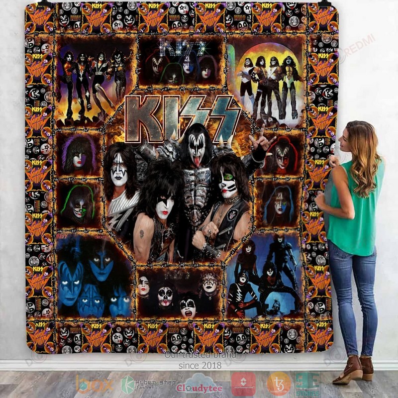 Kiss band Album covers Quilt