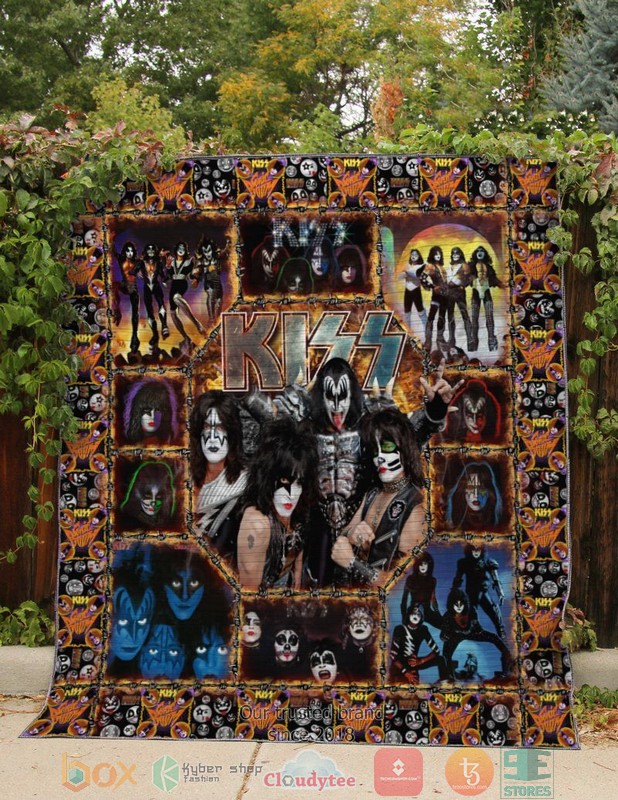 Kiss band Album covers Quilt 1