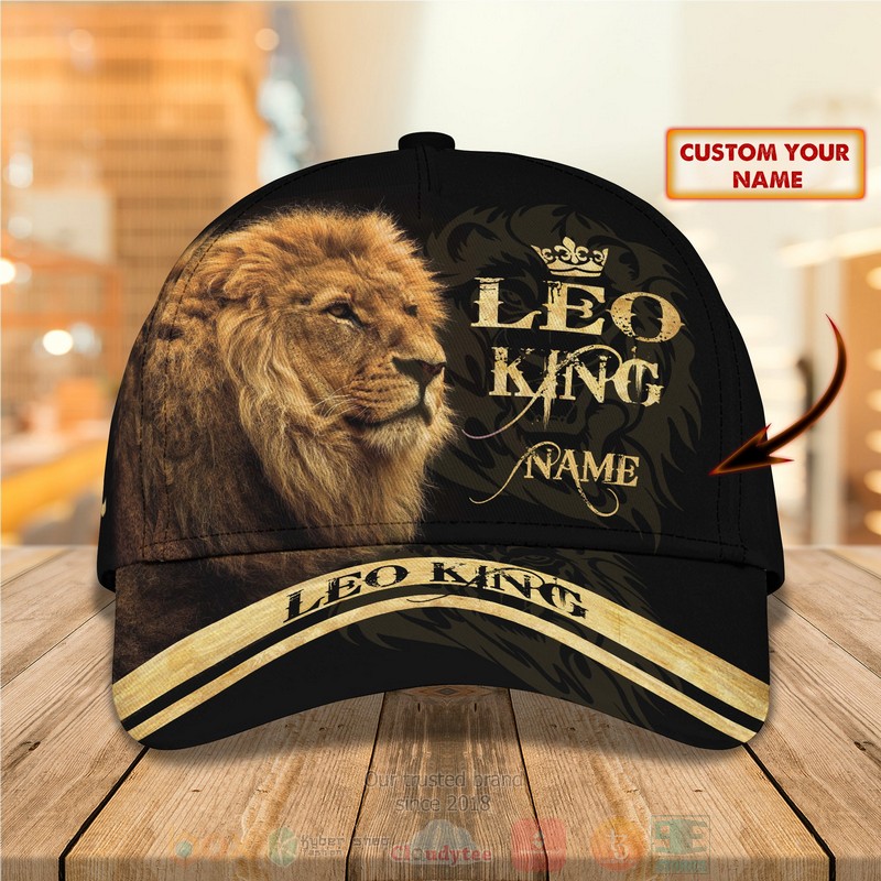 Leo King Custom Name T Shirt