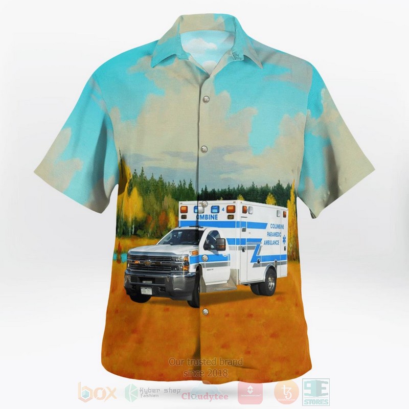 Littleton Colorado Columbine Paramedics Hawaiian Shirt 1