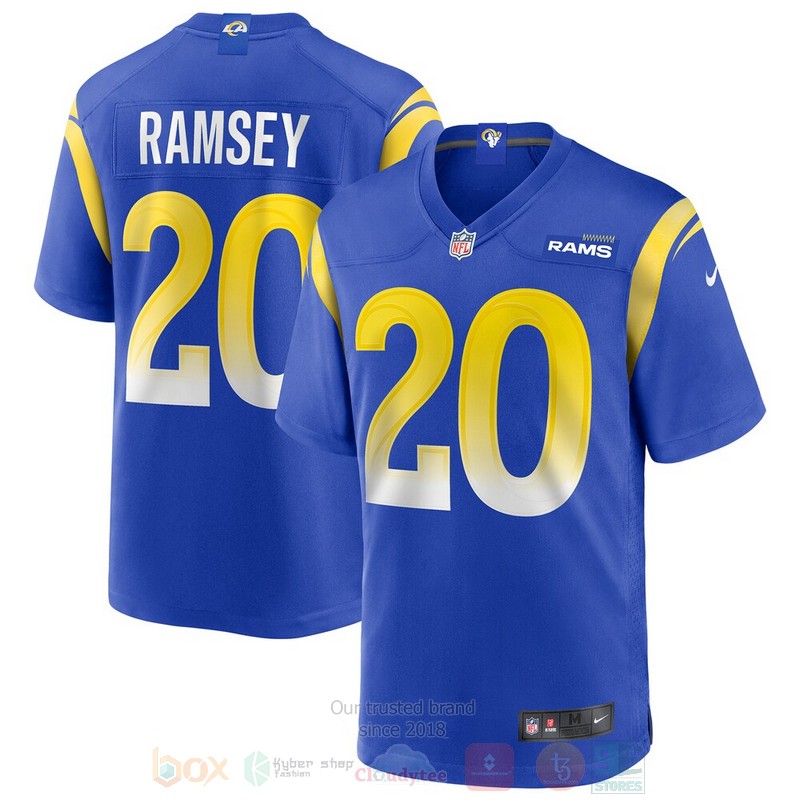Los Angeles Rams NFL Jalen Ramsey Royal Football Jersey