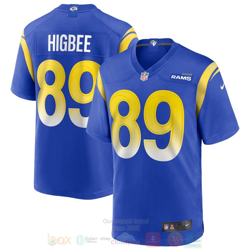 Los Angeles Rams Tyler Higbee Royal Football Jersey