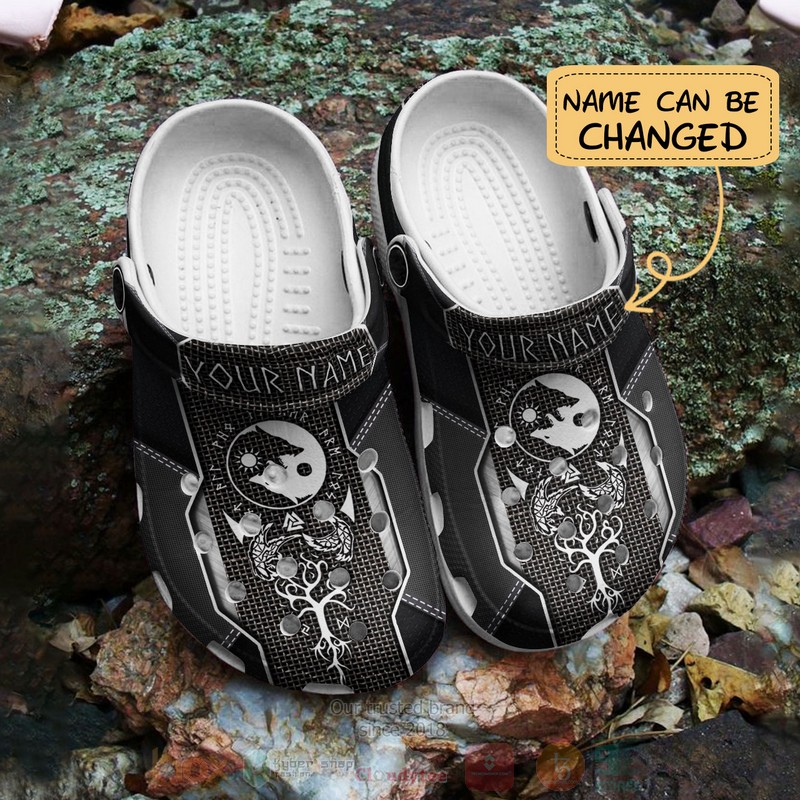 Love Viking Custom Name Crocband Crocs Clog Shoes 1