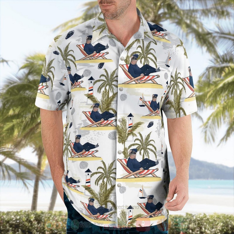 Man and Lighthouse In The Sea Hawaiian Shirt 1 2 3