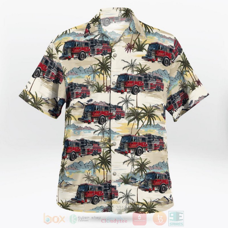 Mauldin Fire Department Mauldin South Carolina Hawaiian Shirt 1