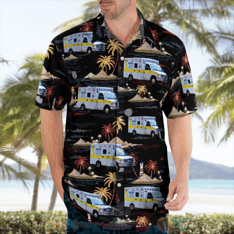 McCall Ambulance Service Dorchester Boston Massachusetts Hawaiian Shirt 1 2
